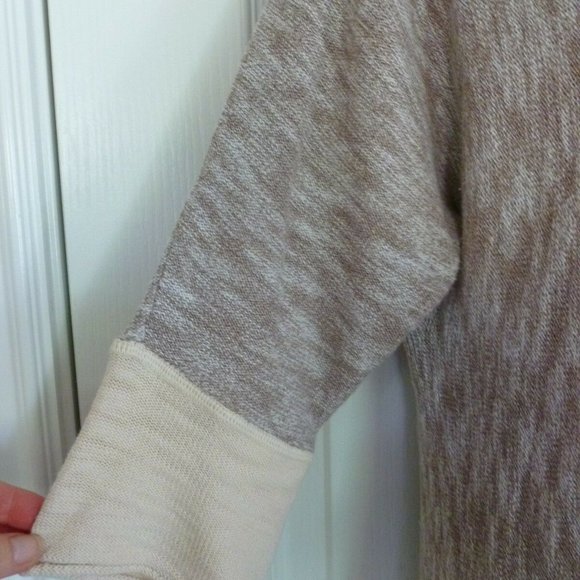 Eddie Bauer Womens Heathered Brown Hoodie Sweater size small - Picture 5 of 8